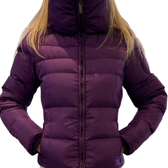 ADD DOWN purple puffer jacket - Picture 10 of 12